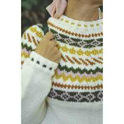 Lion Brand Wool-Ease DK Yarn - finished sweater example