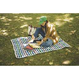 Lion Brand Wool-Ease DK Yarn - finished blanket example