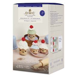 DMC Amigurumi Kits - Very Cherry Cupcakes - front of packaging