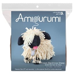 Leisure Arts Amigurumi Crochet Kit - Blacknose Sheep front of packaging