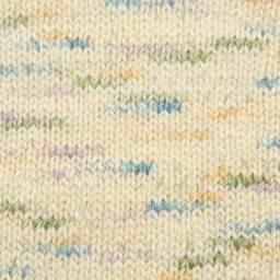 Premier Yarn Elle By Me Charlotte Multi Yarn - Lichen - finished knitting pattern example, strips