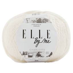Premier Yarn Elle By Me Charlotte Solids Yarn - Salt, 196 yds