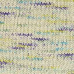 Premier Yarn Elle By Me Charlotte Multi Yarn - Margarita - finished knitting pattern example, strips