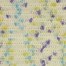 Premier Yarn Elle By Me Charlotte Multi Yarn - Margarita - finished knitting pattern example, dots