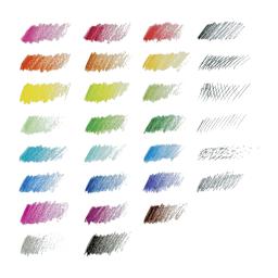 Ooly Sketch and Color Colored Pencil Set