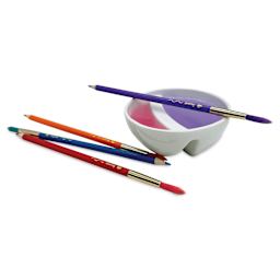 Snifty Colorbrush Watercolor Pencil Brush Set - Classic Colors, Set of 12