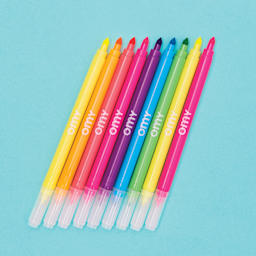 Omy Washable Neon Markers  - Set of 9