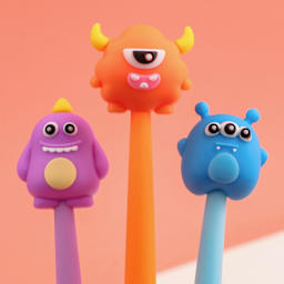 Monster Wiggle Gel Pen (Design may vary), designs