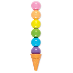 Ooly Rainbow Scoops Stacking Erasable Crayon Set