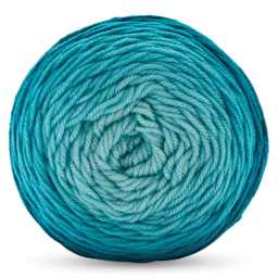 Premier Yarns Anti-Pilling Everyday Worsted Gradient Yarn - Teal Tones, 360 yds - underside