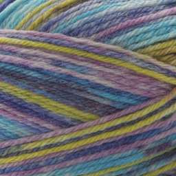 Premier Yarn Sock Kit - Purple People - close-up of multicolor yarn