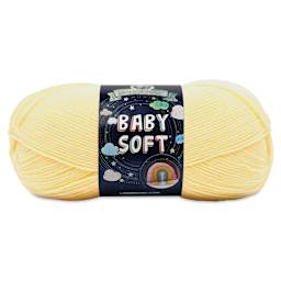 Lion Brand Baby Soft Yarn - Lemonade
