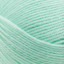 Lion Brand Baby Soft Yarn - Mint, close-up