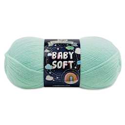Lion Brand Baby Soft Yarn - Mint