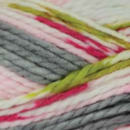 Premier Yarn Bloom Chunky Yarn - Dahlia, close-up