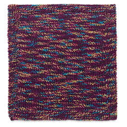 Fibra Natura Cobblestone Yarn - Mardi Gras knitted