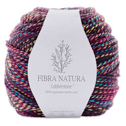 Fibra Natura Cobblestone Yarn - Mardi Gras, 612 Yards