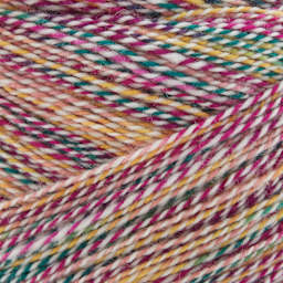 Fibra Natura Cobblestone Yarn - Tulip to show texture