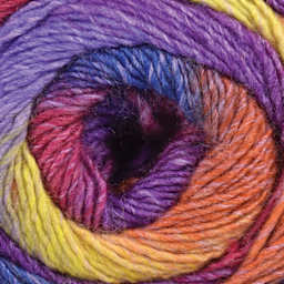 Universal Yarn Colorburst Yarn - Troipcal Sunset, close-up