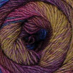 Universal Yarn Colorburst Yarn - Bursa, close-up