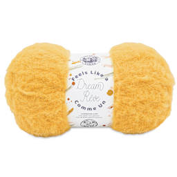 Lion Brand Feels Like A Dream Yarn - Sunflower, 207 yds