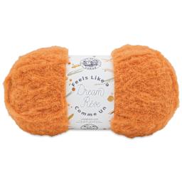 Lion Brand Feels Like A Dream Yarn - Orange Zest, 207 yds