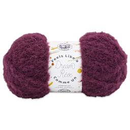 Lion Brand Feels Like A Dream Yarn - Eggplant, 207 yds