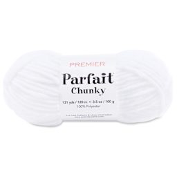 Premier Yarn Parfait Chunky Yarn - White