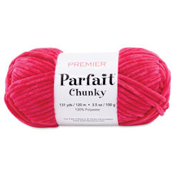 Premier Yarn Parfait Chunky Yarn - Bright Pink