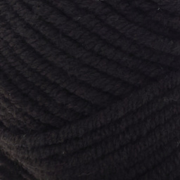 Premier Yarn Basix Chunky Yarn - Black, close-up