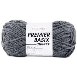 Premier Yarn Basix Chunky Yarn - Steel