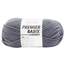 Premier Yarn Basix Chunky Yarn - Slate
