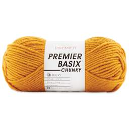 Premier Yarn Basix Chunky Yarn - Mustard