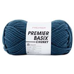 Premier Yarn Basix Chunky Yarn - Heritage Blue