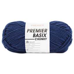 Premier Yarn Basix Chunky Yarn - Navy