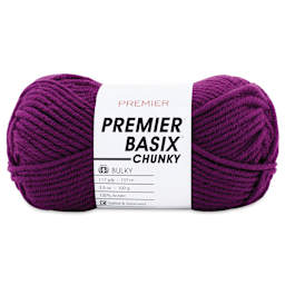 Premier Yarn Basix Chunky Yarn - Purple