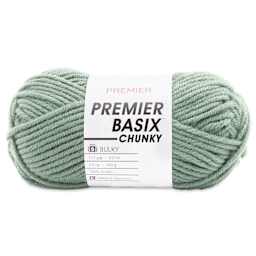 Premier Yarn Basix Chunky Yarn - Sage