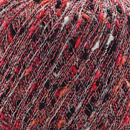 Premier Yarn Trinket Yarn - Dark Ruby, close-up