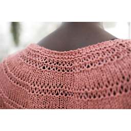 Quince & Co Kestrel Yarn - Sand, sweater example