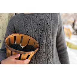 Quince & Co Lark Yarn - Kittywake, sweater example