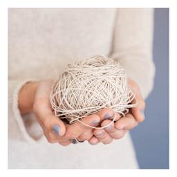 Quince & Co Sparrow Yarn - Sans Undyed, in a ball