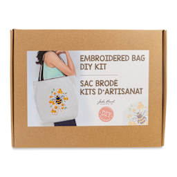 John Bead Embroidered Bag DIY Kit front of packaging