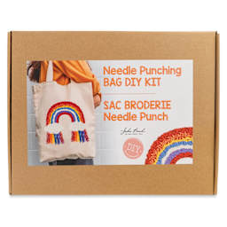 John Bead Needle Punching Tote Bag DIY Kit front of packaging