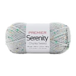 Premier Yarn Serenity Chunky Tweed Yarn - Fog