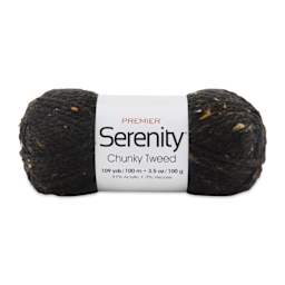 Premier Yarn Serenity Chunky Tweed Yarn - Carbon