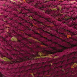 Premier Yarn Serenity Chunky Tweed Yarn - Mulberry close up to show texture