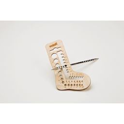 Skacel by Addi Calibro Needle Gauge Set sock-shaped gauge measuring knitting needle