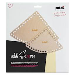 Skacel by Addi Shapes Basket Bases - Pkg of 2, Triangle front of packaging