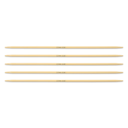Skacel by Addi Bamboo Double Pointed Knitting Needles - Pkg of 5, US 01, 6"