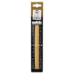 Skacel by Addi Bamboo Double Pointed Knitting Needles - Pkg of 5, US 01, 6" front of packaging